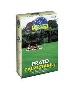 EUROSEME Seme Prato Calpestabile 1 kg Copertura 40 m� Irrigazione Ridotta