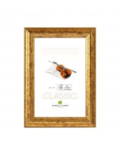 Bubola Naibo Cornice Claudia Oro 35 x 50 cm in Legno MDF Elegante
