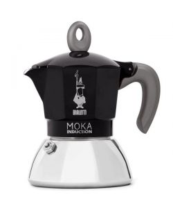 Caffettiera Moka Induction Nera Tz 6 Bialetti