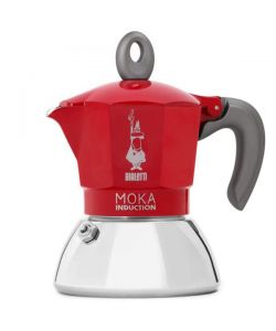 Caffettiera Moka Induction Rossa Tz 4 Bialetti