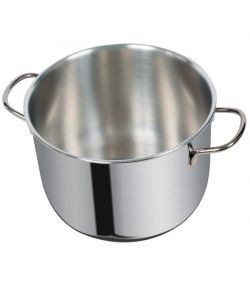 Pentola Inox 2 Manici        Cm 12 Dune Metalsomma