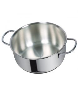 Casseruola Inox 2 Manici     Cm 16 Dune Metalsomma