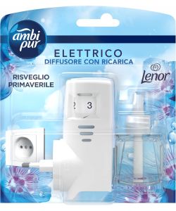 Ambi Pur Diffusore Elettrico Starter Kit 20ml Blu Fragranza Eucalipto