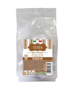 CERERIA DI GIORGIO Tealight Profumati Terra Cocco 12 Pz Marrone 3.8 cm