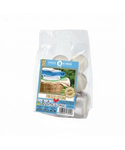 Cereria di Giorgio Tealight profumati cotone bianco 12 pz anallergici