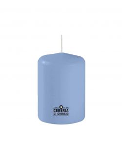 CERERIA DI GIORGIO Candela rotonda 7x10 cm Dusty Blue inodore