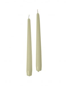 CERERIA DI GIORGIO Candele Coniche Panna 25 cm 2 Pz per Decorazione