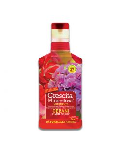 Concime per gerani e piante fiorite 375 ml