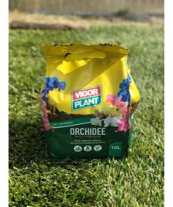 Vigorplant Terriccio Orchidee Bio 10L - Drenante e Poroso per Piante
