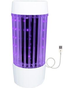 Elettroinsetticida Cub-Zan USB con LED UV Bianco