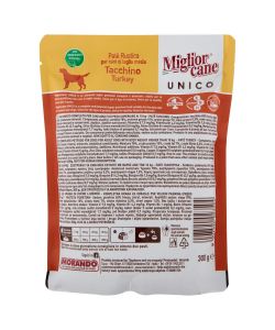 Miglior Cane Paté Tacchino 300g - Alimento umido per cani - Wellness System