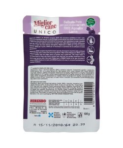 Miglior Cane Paté Agnello 100 g - Alimento completo per cani - Confezione pratica