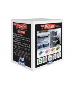 Bama Set 3 Pattumiere Raccolta Differenziata - Assortiti - 20 l