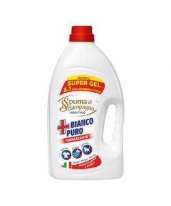 Spuma di Sciampagna Gel 3 in 1 Bianco Puro Super Gel Ml2300