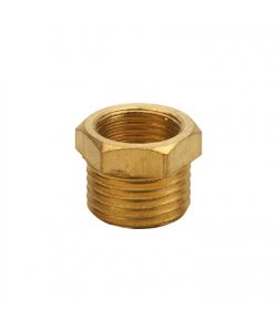 Idrobric Raccordo riduzione MF 1/2'x3/8' in ottone giallo