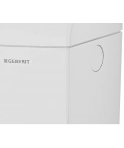 Geberit Cassetta Scarico WC Esterna Bianco - 40x14x44 cm - Doppio Tasto