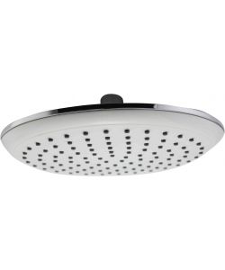 Soffione serie Nube 1 getto cromato/bianco