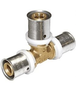 IDRO BRIC Raccordo Tee 16x20x16 A Pressare per Multistrato - Idraulica