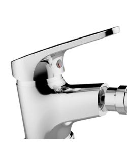 Idrobric Rubinetto Miscelatore Bidet Mia Cromato - Ottone 40mm