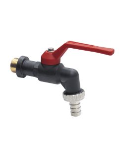 Idrobric Rubinetto a Sfera 3/4' in Polipropilene PN16 Resistente