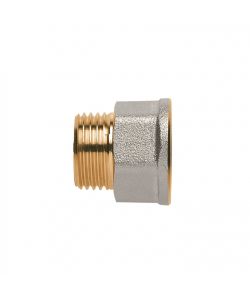 Idrobric Raccordo diritto a compressione per tubo rame 1/2' MF
