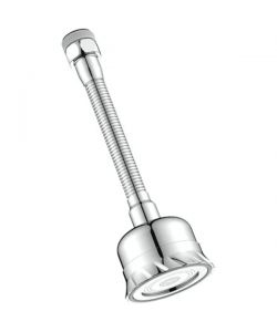 Idrobric Rompigetto ABS Cromato con Tubo Snodabile e Filtro Purificante