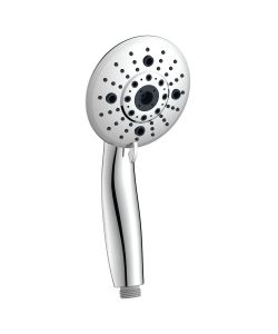 Doccia a Mano Apollo Cromata 7 Getti 11 cm Anticalcare Risparmio Acqua