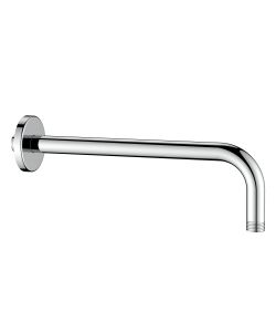Braccio doccia tondo 30 cm cromato acciaio inox 304 installazione parete