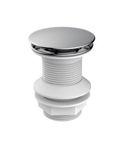 Piletta di scarico click-clack 1'1/4 senza troppo pieno ABS Cromo