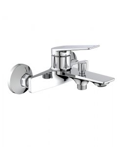 Idrobric Miscelatore Monocomando Rubinetto Vasca Dynamic Cromo d.35mm