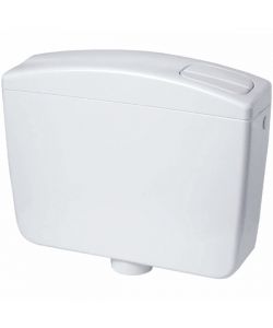 IDRO-BRIC Cassetta WC a zaino completa bianca 2 tasti 7 litri