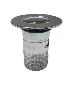 Idrobric Piletta Click-Clack Cestello Raccoglitore per Lavabo d.60mm