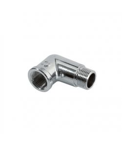 Idrobric Gomito 90� MF cromato lucido 3/4' per scarico acqua