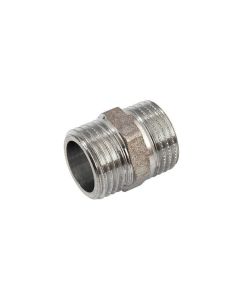 IDRO BRIC Raccordo nipple doppia vite ottone cromato 1/2' 500g