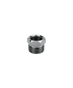 IDRO BRIC Raccordo Riduzione Esagonale Ottone Cromato 1/2' x 3/4'