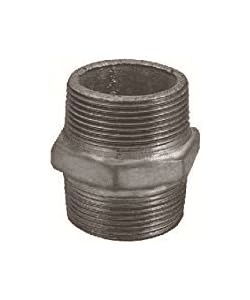IDRO BRIC Nipple doppio ghisa zincato 3/8' figura 280 raccordo idraulico
