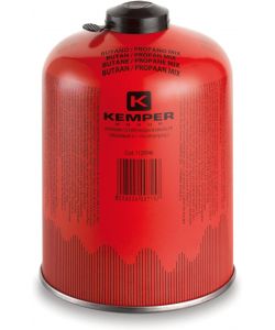 Kemper Cartuccia Gas Valvolata Rossa 460g - Propano Butano