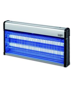 PLEIN AIR Zanzariera elettrica Insetticida Zap 30 2x15W Struttura Alluminio Metallico