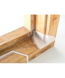 Polyfilla Stucco per Legno Grigio Chiaro 1 kg - Riparazioni Facili e Veloci