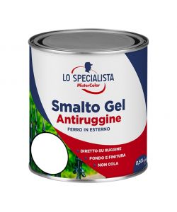 Smalto a solvente antiruggine Bianco 0,5 l