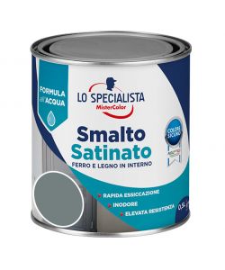 Lo Specialista Smalto Satin. Acqua Grigio Perla 0,500 l