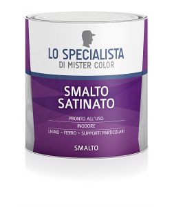 Lo Specialista Smalto Satinato Grigio 0,5 l