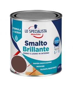 Lo Specialista Smalto Brillante Marrone 0,5 l