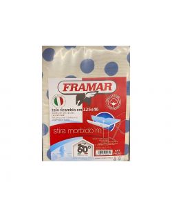 Framar Telo per Assi da Stiro Morbido 125x46cm - Con Mollettone 200g