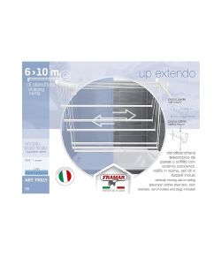 Framar Stendino Telescopico da Parete e Soffitto in Acciaio 6-10m