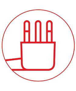 Presa multipla 250 V - 6 prese pluristandard -