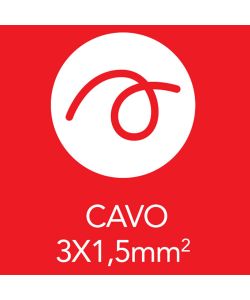 Poly Pool Avvolgicavo 25 m Blu con Prese Bivalenti e Spina 16 A