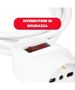 Poly Pool Prolunga Elettrica 10m - Bianca - 250V