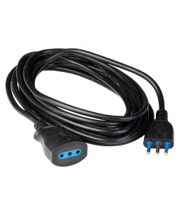 Poly Pool Prolunga Elettrica 5m Nera 10A 2P+T Uso Domestico Certificata