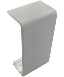 Giunto Lineare Canale Portacavo 40x20 mm Bianco - 2 Vie IP40 Certificato IMQ